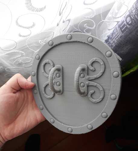 Lion shield 3D Print 371689