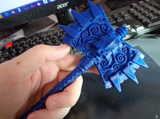 Barbed axe 3D Print 371709