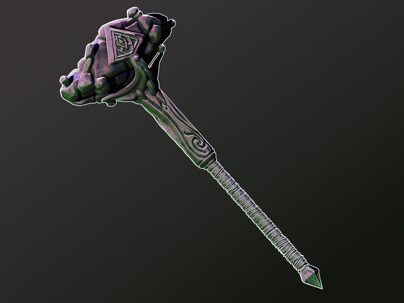 Crystal hammer