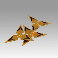 Overwatch OW Genji Nihon Skin Shuriken Cosplay prop - Thumbnail 2