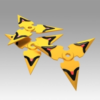 Overwatch OW Genji Nihon Skin Shuriken Cosplay prop - Thumbnail 4