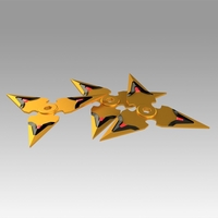 Overwatch OW Genji Nihon Skin Shuriken Cosplay prop - Thumbnail 7