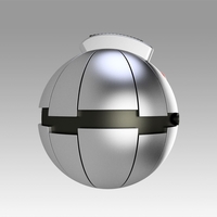 Star Wars Thermal Detonator Cosplay prop replica  - Thumbnail 3