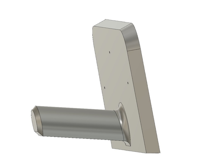 W123 Midconsole Panel holder