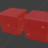 Loaded 6-Sided Die w/ Scapegoat - Thumbnail 2