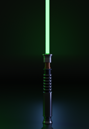 Yoda's Lightsaber 3D Print 371875
