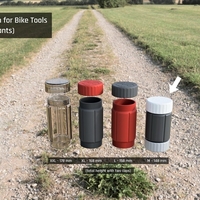 Bidon for Bike Tools + NEW: Cap extender - Thumbnail 1