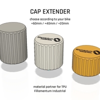 Bidon for Bike Tools + NEW: Cap extender - Thumbnail 5