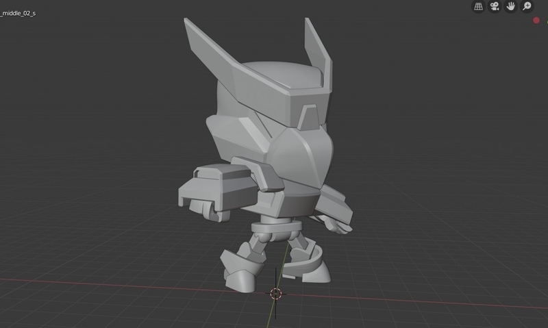 Brawl Stars- Mecha Crow figurine