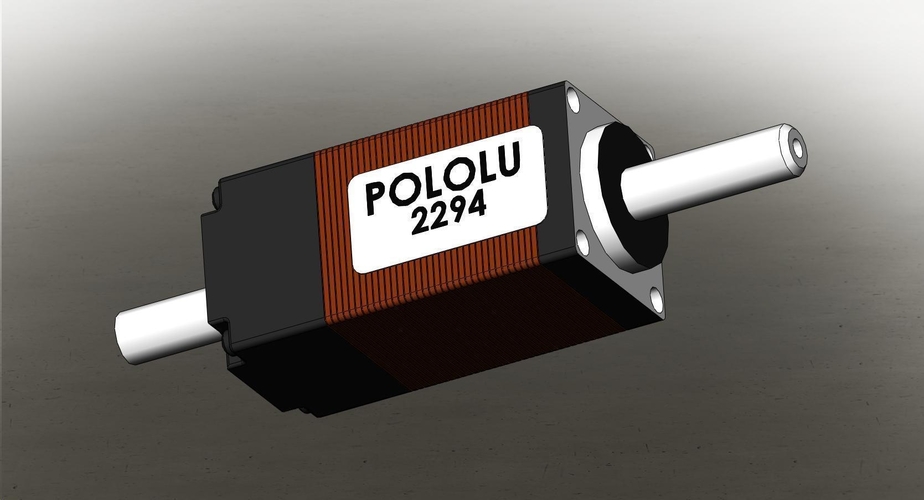 Pololu BiPolar Stepper Motors 3D Print 371901
