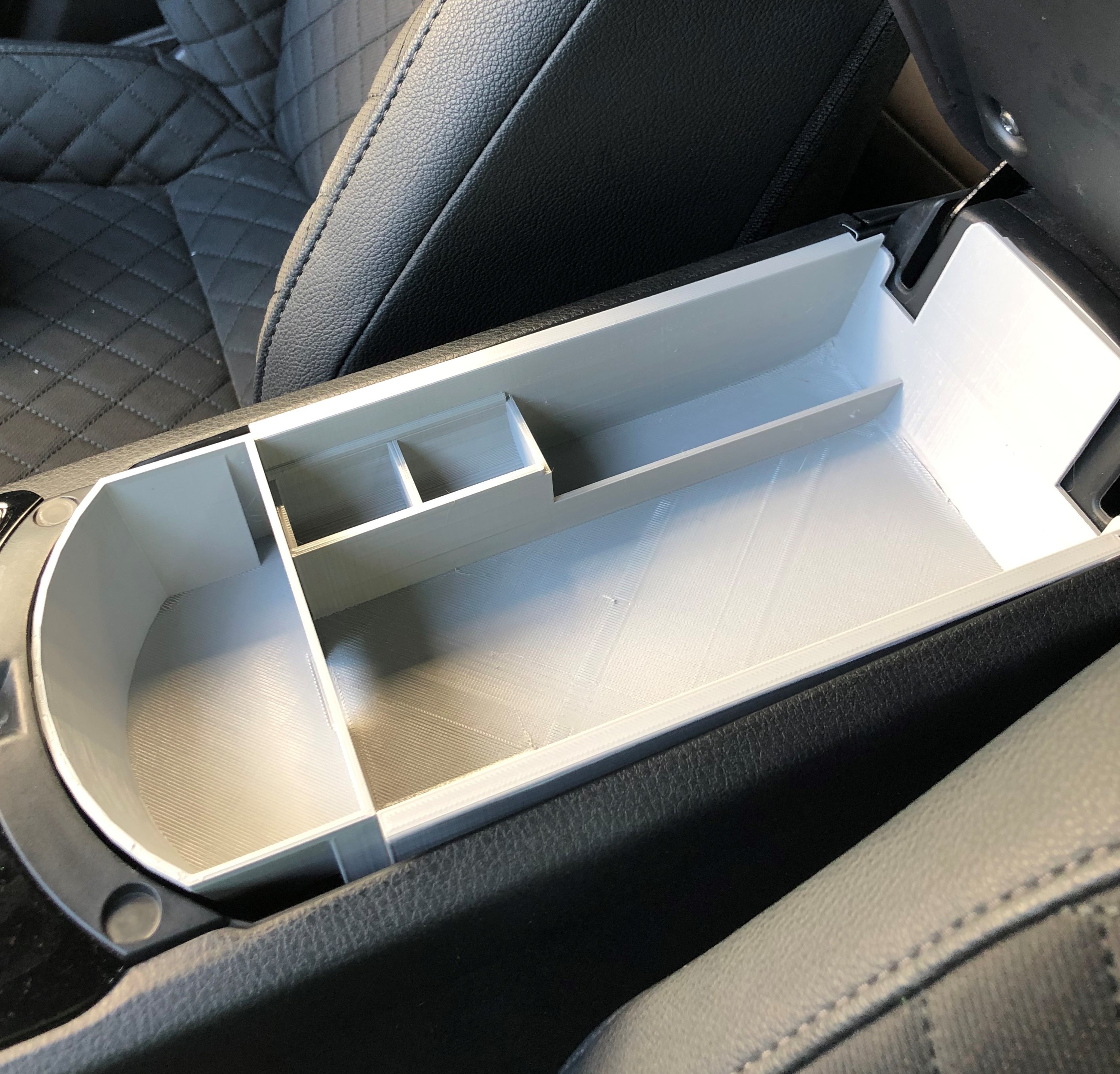 VANJING Center Console Organizer Tray for 2016-2018 Toyota C-HR CHR Accessories with A Cleaner Brush 