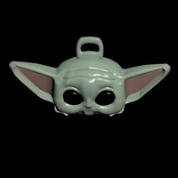 baby yoda keychain - Thumbnail 2