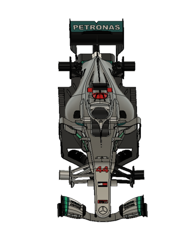 F1 car  3D Print 372001