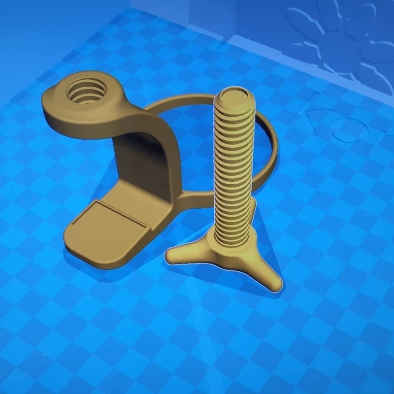 Cup holder + bolt V2