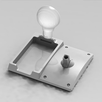 Light bulb concept business card holder - Thumbnail 1