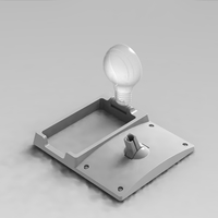Light bulb concept business card holder - Thumbnail 2
