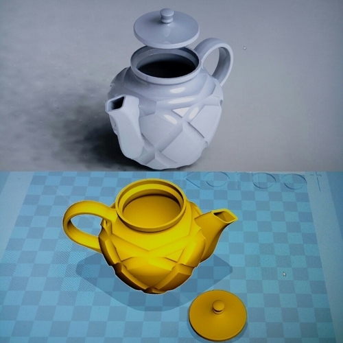 Kettle miniature 3D Print 372069