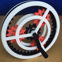Small Planetary Gear Toy 3D Printing 37226