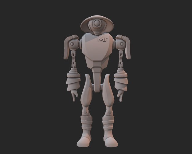 Samurai Robot 3D Print 37247