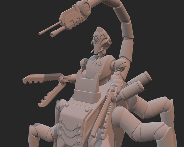 Scorpion 3D Print 37256