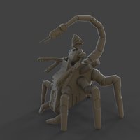 Small Scorpion 3D Printing 37259