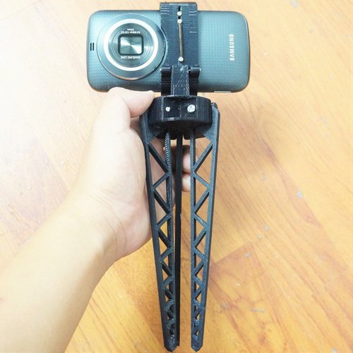 Tripod for Smartphone - For Galaxy K Zoom 3D Print 37266