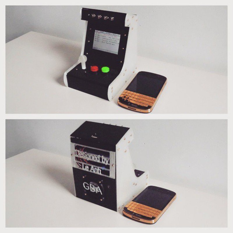 Real working joystick for GBA GBC, mini arcade...