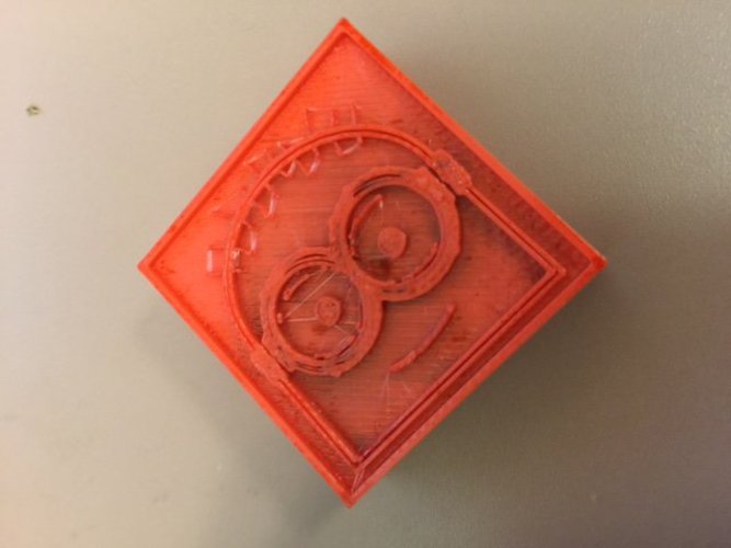 Minion Stamp 3D Print 37318