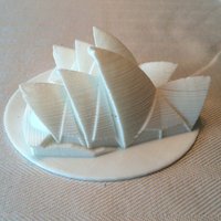 Small Sydney Opera House 3D Printing 37398