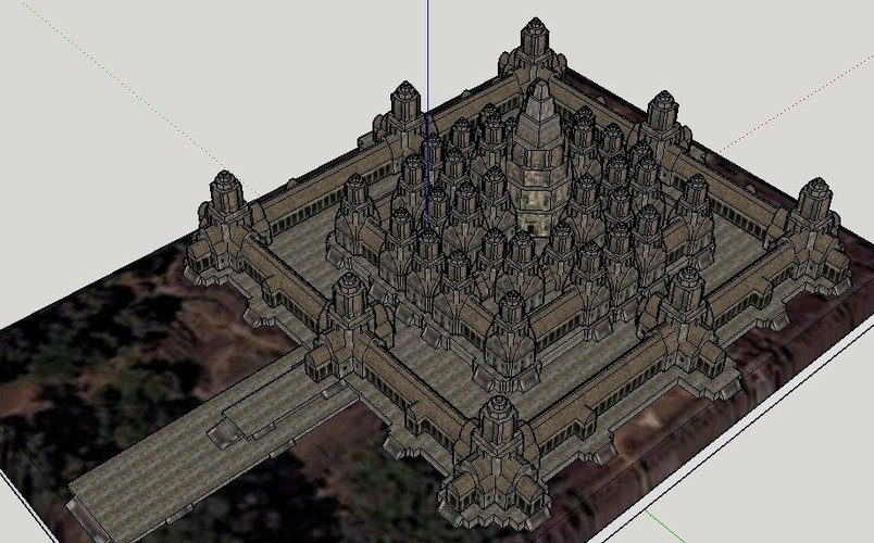 Bayon Temple 3D Print 37409