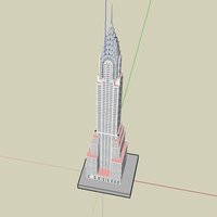 Small Chrysler Building 3D Printing 37416
