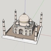 Small Taj Mahal 3D Printing 37418