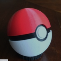 Small pokeball(opens and close) 3D Printing 374251
