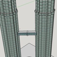Small Petronas Towers 3D Printing 37435