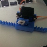 Linear actuator for mini servo (11-20gr) - Thumbnail 5