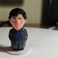 Small ​Cute Little Sherlock 3D Printing 375727