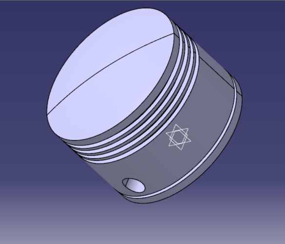 PISTON HEAD 3D Print 375771