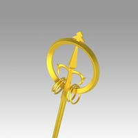 Touhou Project Byakuren Hijiri Stave Cosplay prop - Thumbnail 2