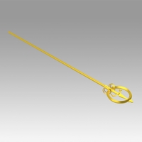 Touhou Project Byakuren Hijiri Stave Cosplay prop - Thumbnail 3