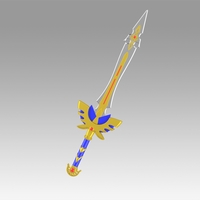 Small Dragon Quest Echoes of Elusive Age Definitive Edition Hero Sword 3D Printing 375792