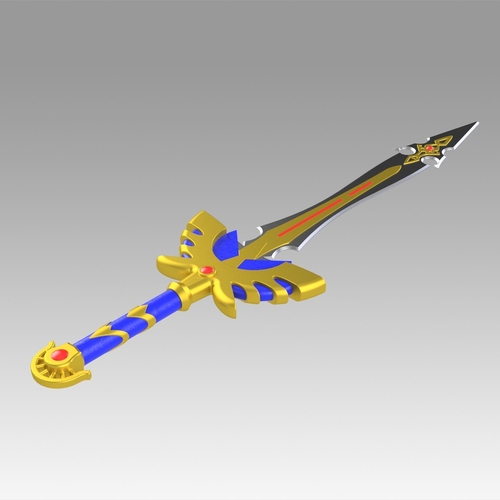 Dragon Quest Echoes of Elusive Age Definitive Edition Hero Sword 3D Print 375793