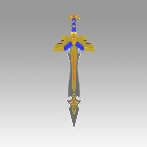 Dragon Quest Echoes of Elusive Age Definitive Edition Hero Sword 3D Print 375796