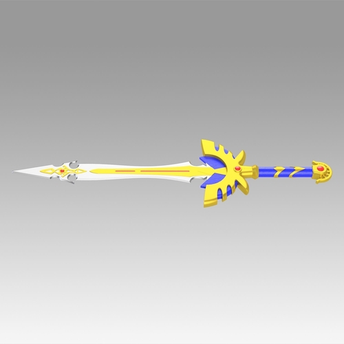 Dragon Quest Echoes of Elusive Age Definitive Edition Hero Sword 3D Print 375798