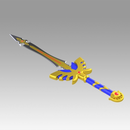 Dragon Quest Echoes of Elusive Age Definitive Edition Hero Sword 3D Print 375799