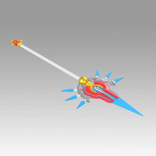 Xenoblade Chronicles Definitive Edition Melia Cosplay Weapon 3D Print 375804