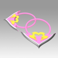 Zone-00 Benio Circle Cosplay Weapon Prop - Thumbnail 3