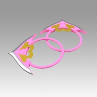 Zone-00 Benio Circle Cosplay Weapon Prop - Thumbnail 5