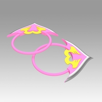 Zone-00 Benio Circle Cosplay Weapon Prop - Thumbnail 7