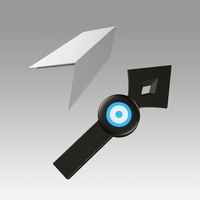 Valorant Jett Knife Cosplay Weapon Prop - Thumbnail 9