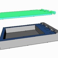 boxen mit klappdeckel - Thumbnail 1